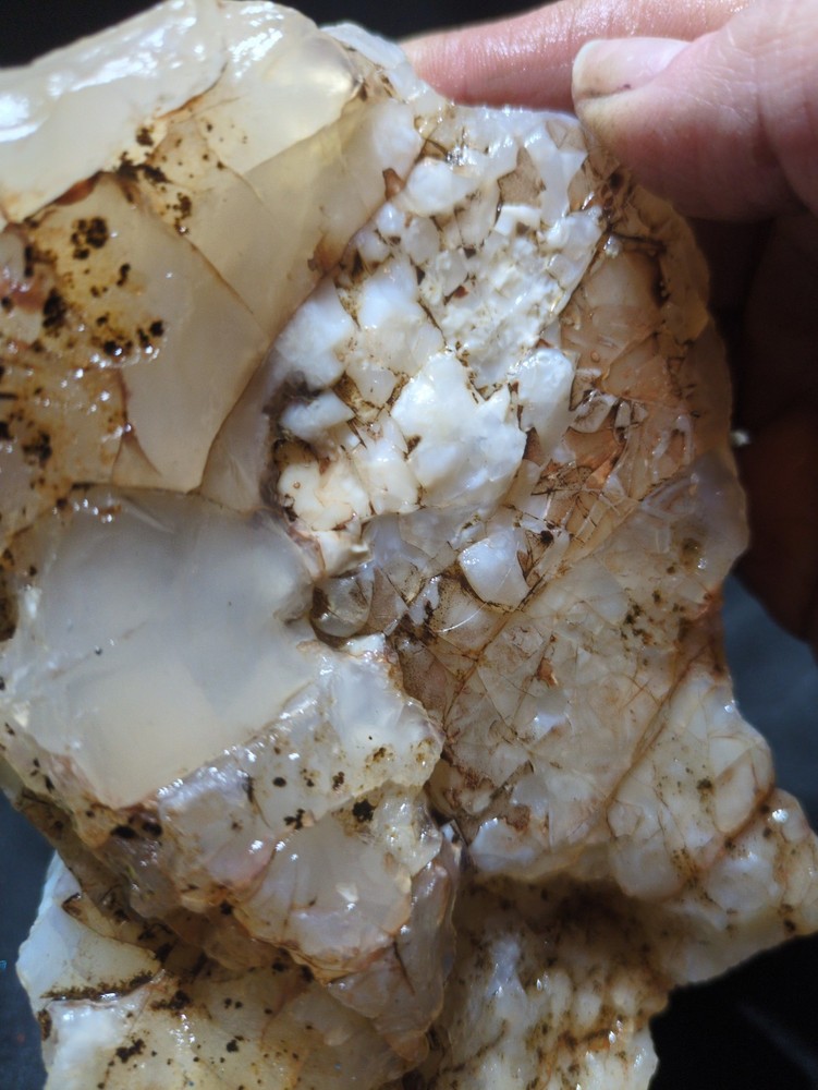 Carnelian Agate w/ Banded Opalization Specimen Natural Form (2lbs 15oz)
