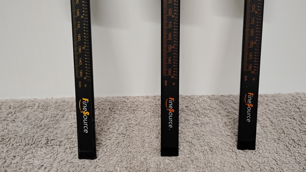 3 Fine Source Carbon Fiber Composite Digital Caliper 150 mm 6". (00)