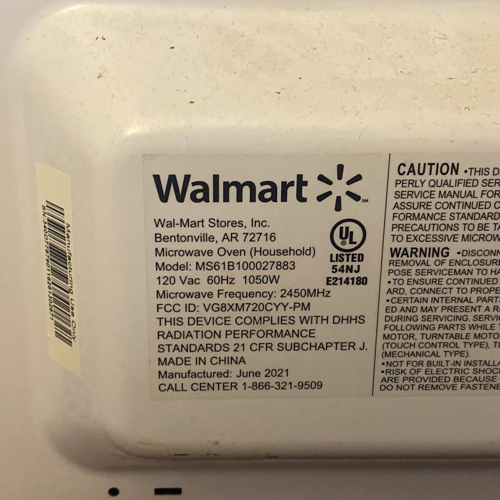 Walmart Microwave – Compact & Reliable
