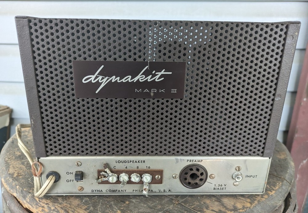 Pair Dynamo Dynakit Mark III Amplifiers