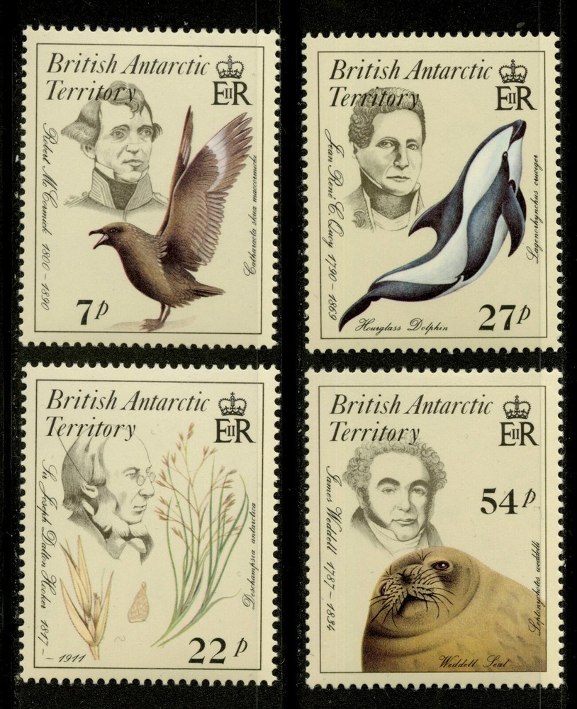 British Antarctic Territory   1985   Scott # 125-128   Mint Never Hinged Set