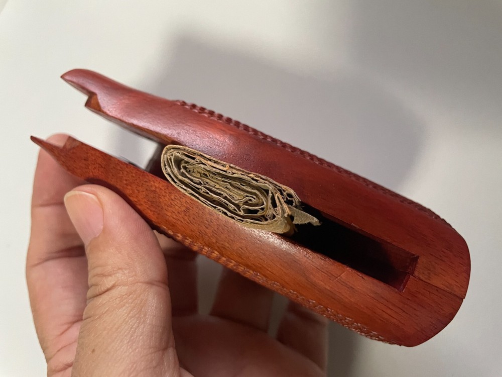 New Checker on Wood Decorative Grips For Colt Python grip, Checker