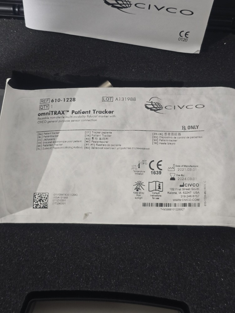 Civco 610-1066 General Purpose Electromagnetic Sensor Ref 410-240