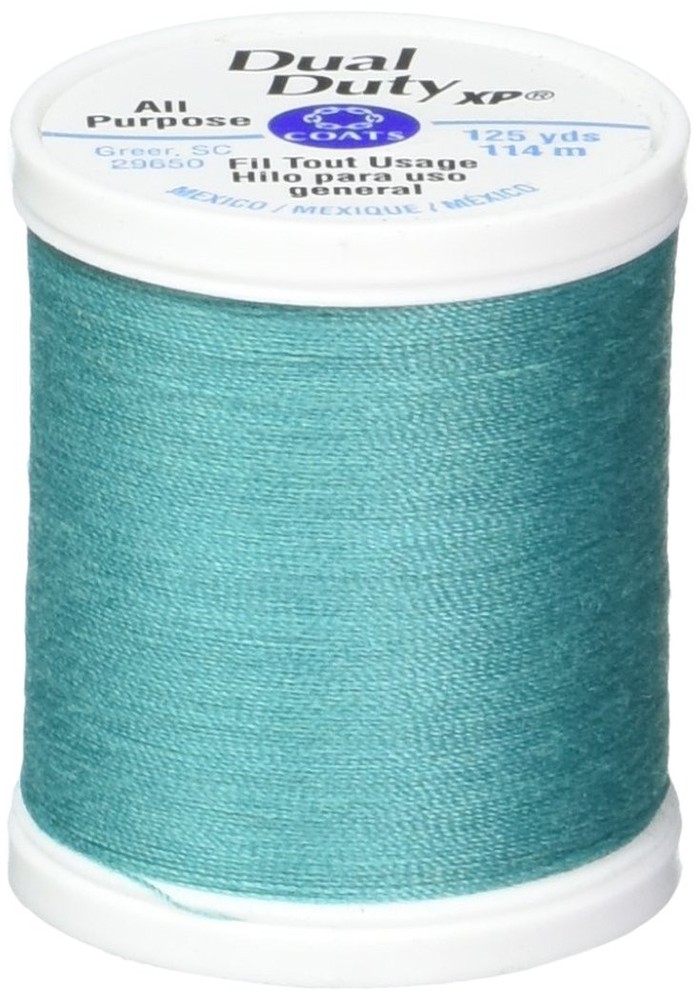 Coats Dual Duty XP General Purpose Thread 125yd, Bright Aqua
