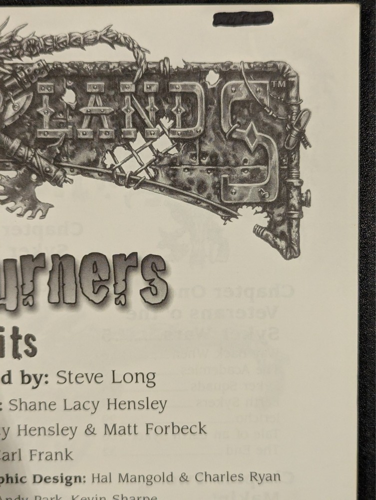 Brainburners - Hell on Earth - Deadlands - Pinnacle