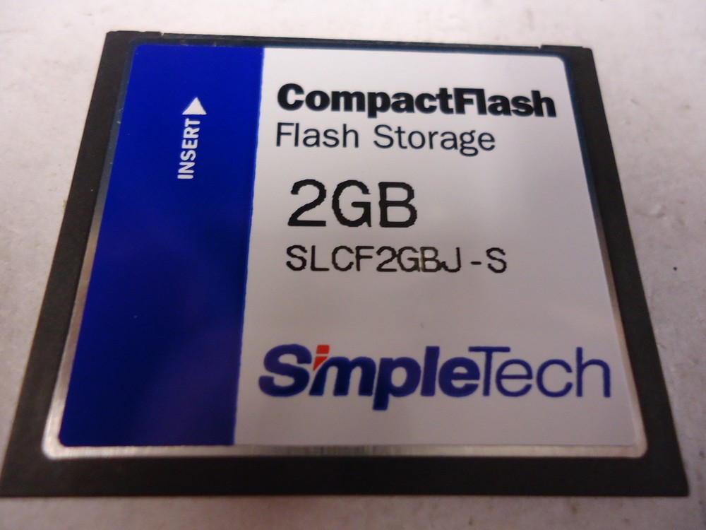 SLCF2GBJ-S, Simple Tech, 2GB Flash Disk, BRAND NEW!