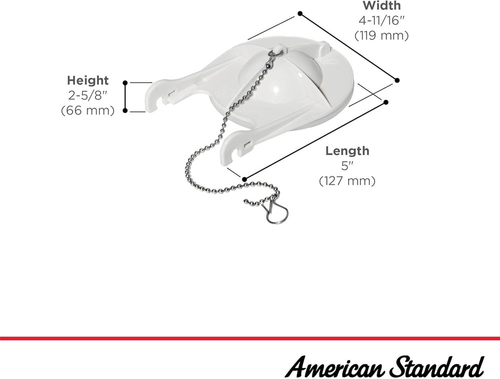 738920-0070A 3-Inch Flapper Assembly, White