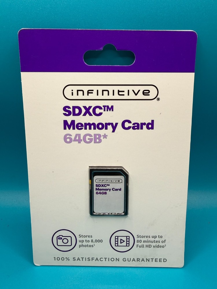Infinitive SDXC Memory Card 64 GB