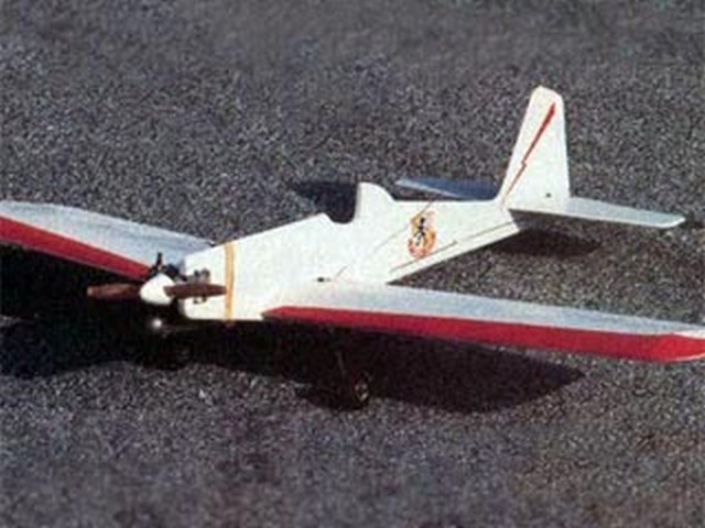 Aero-Duster profile sport plane 54" RC Model Airplane Printed Plans & Templates