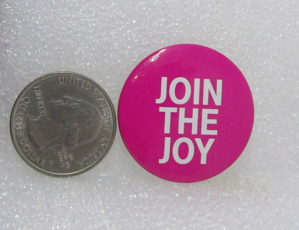 Join The Joy Button Pin