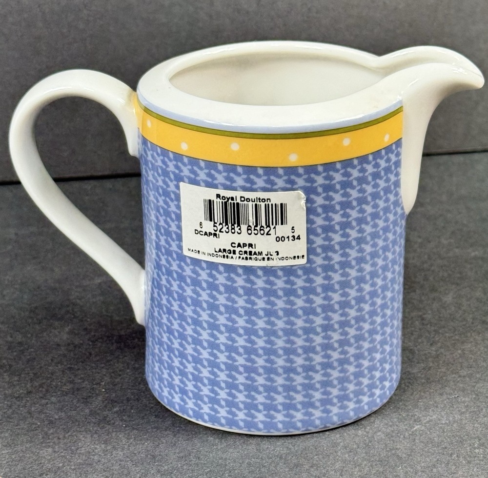 ROYAL DOULTON Capri Pattern Creamer