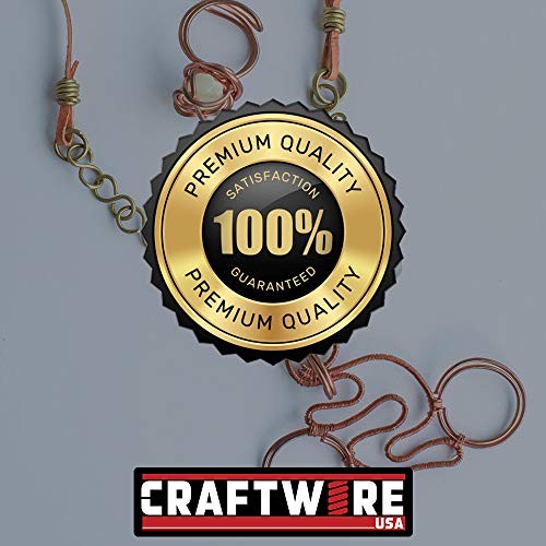 Solid Bare Copper Wire Round, Bright, Dead Soft, 100 24 Gauge - 100 Feet Spool