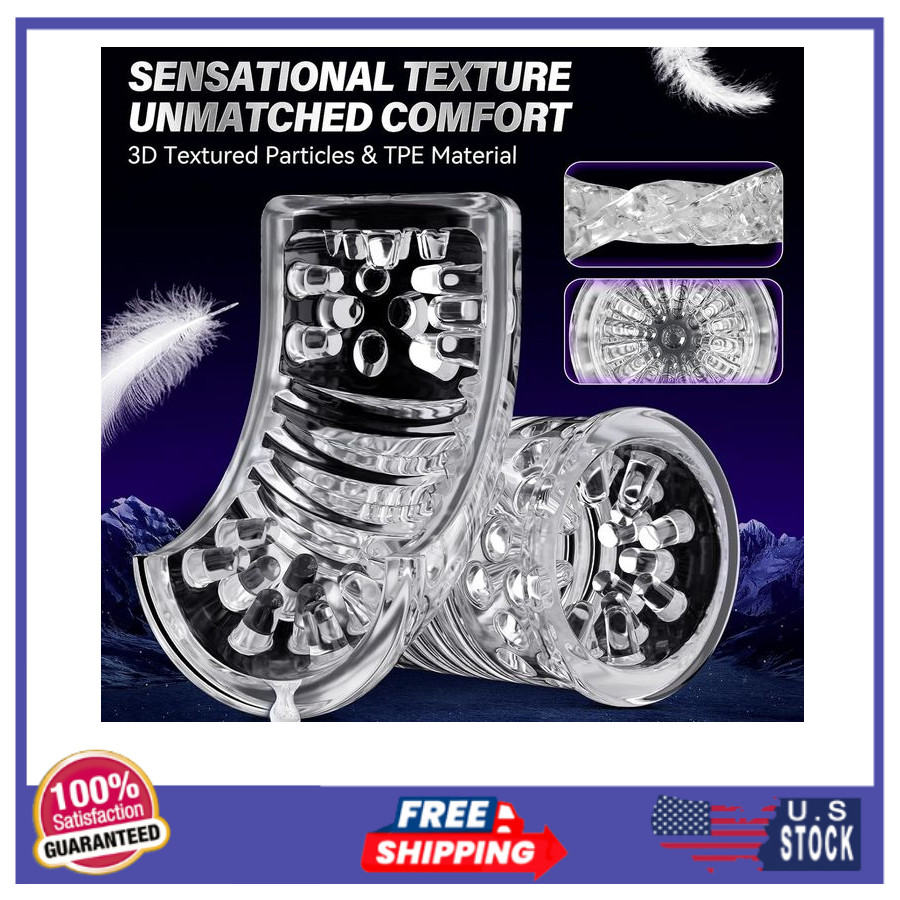 EINSEO AI Smart Men’s Massager, 7 Thrust & Rotate Modes, LCD Display Base