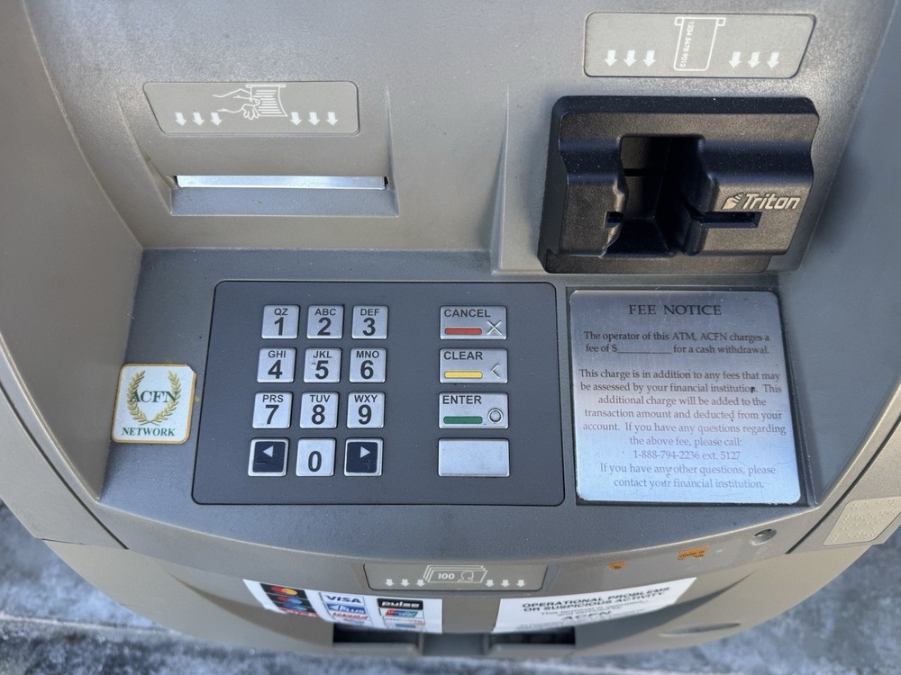 Triton RL-2314 ATM Machine Fully Functional