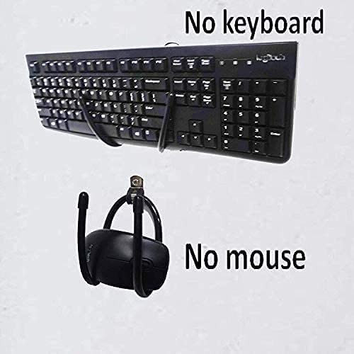 2 Pack Universal Keyboard and Mouse Wall Mount Storage Organizer, Keyboard & ...