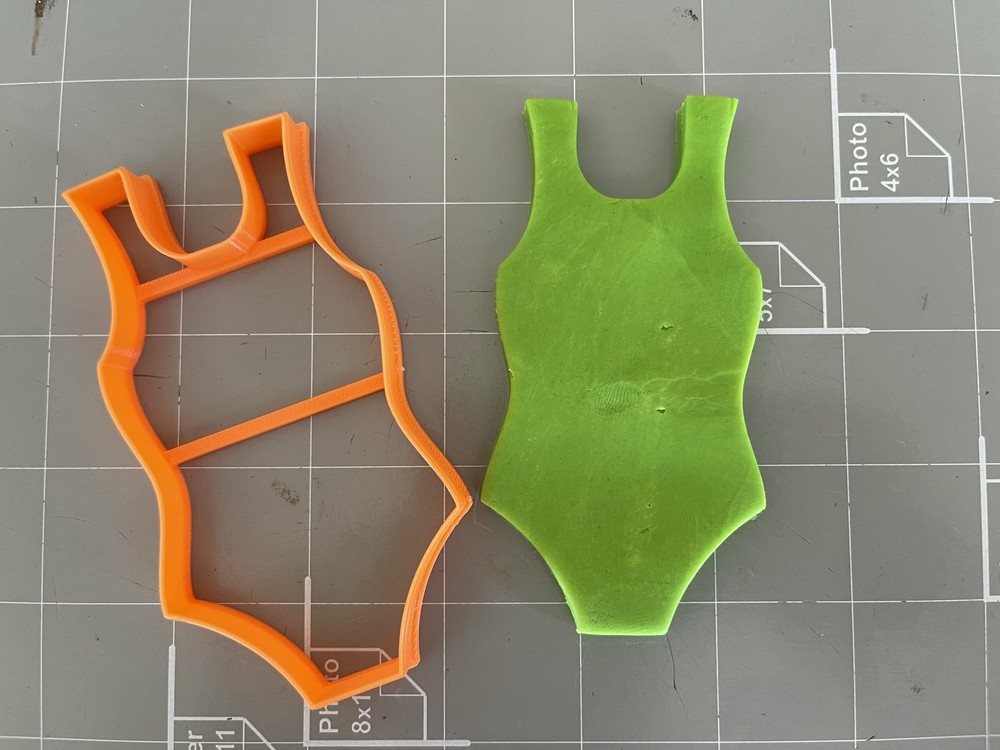 One Piece Bikini cookie cutter