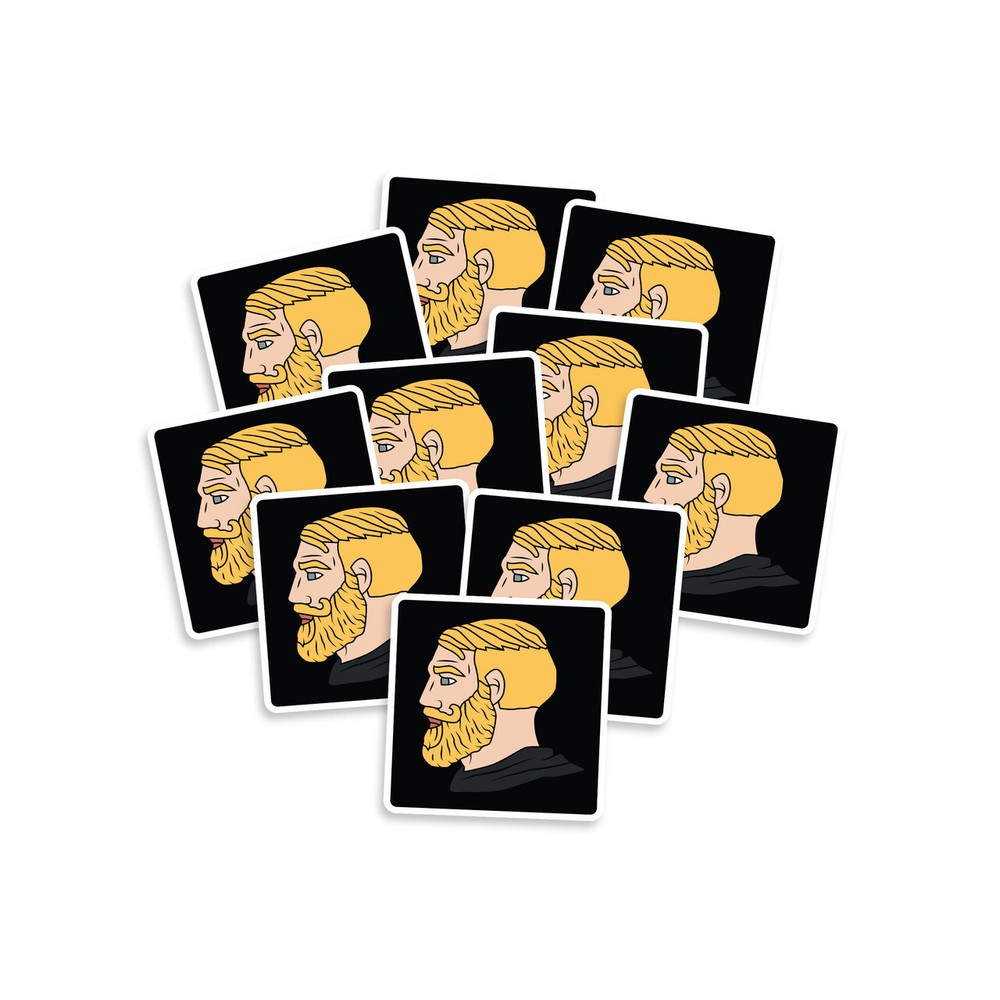 Yes Chad Mini Sticker