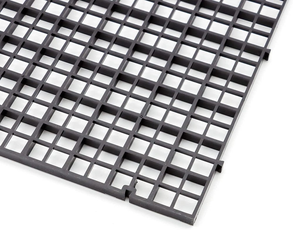 12 Pcs Aquarium Fish Tank Divider Plastic Egg Crate Aquarium Filter Bottom Tr...