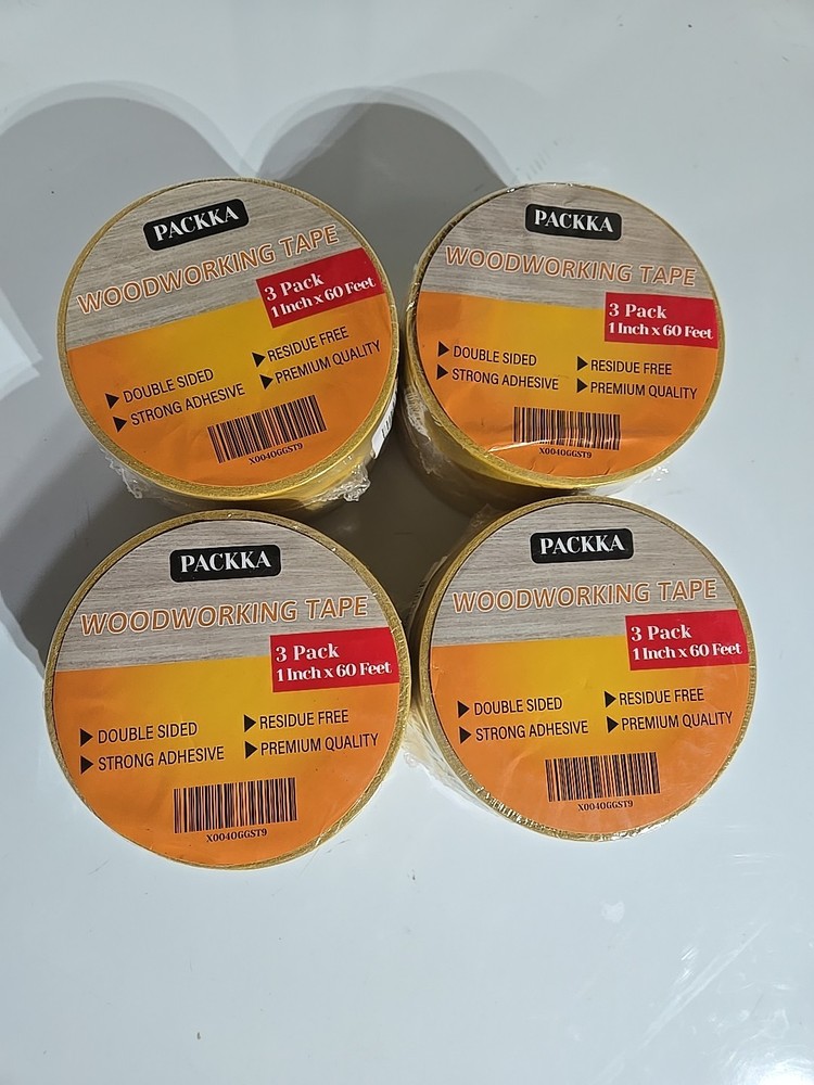 Packka Woodworking Tape-4 Pack