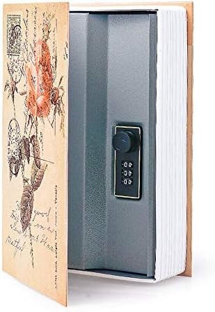 Combination Lock Book Safe Hidden Storage