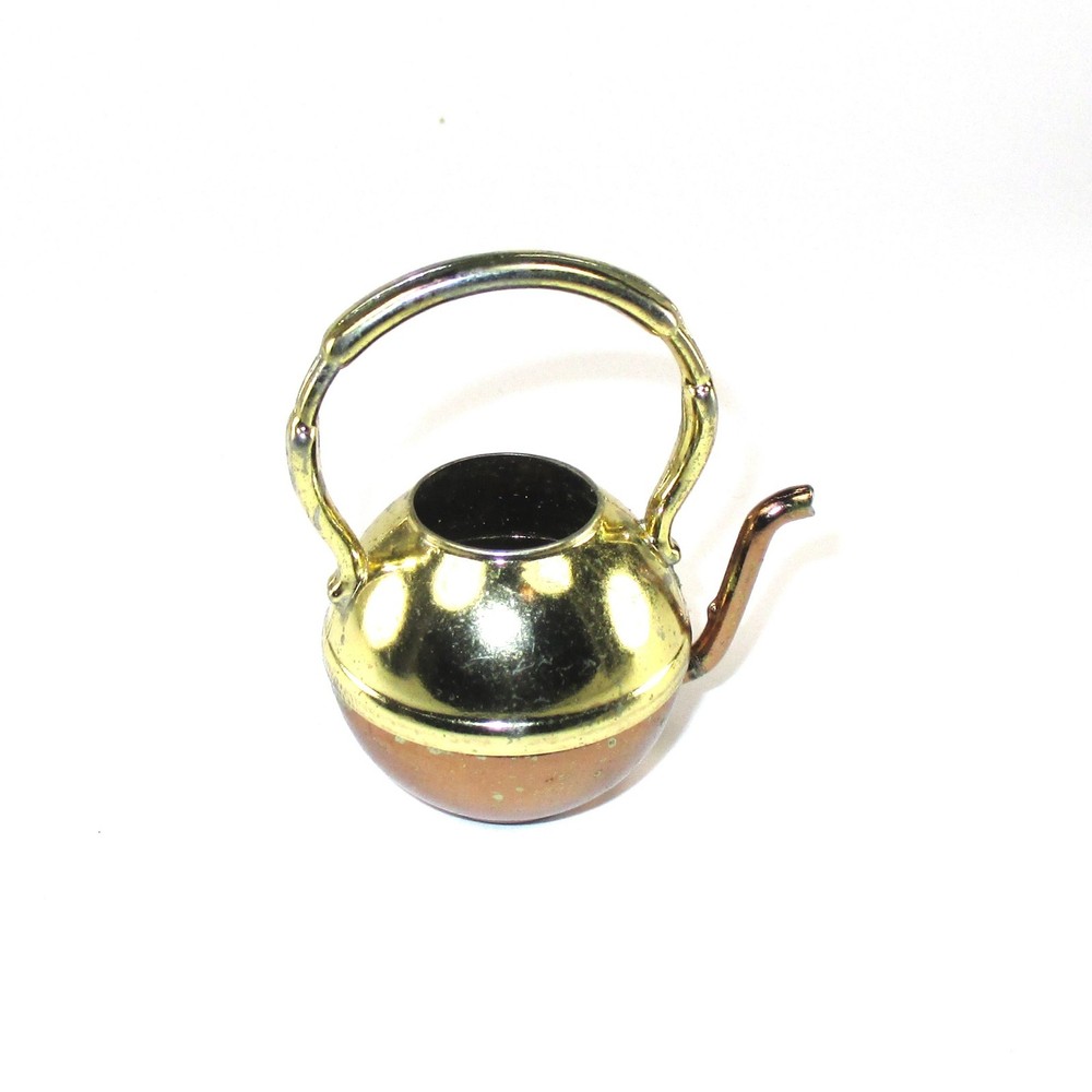 Shadowbox Brass Copper Teapot