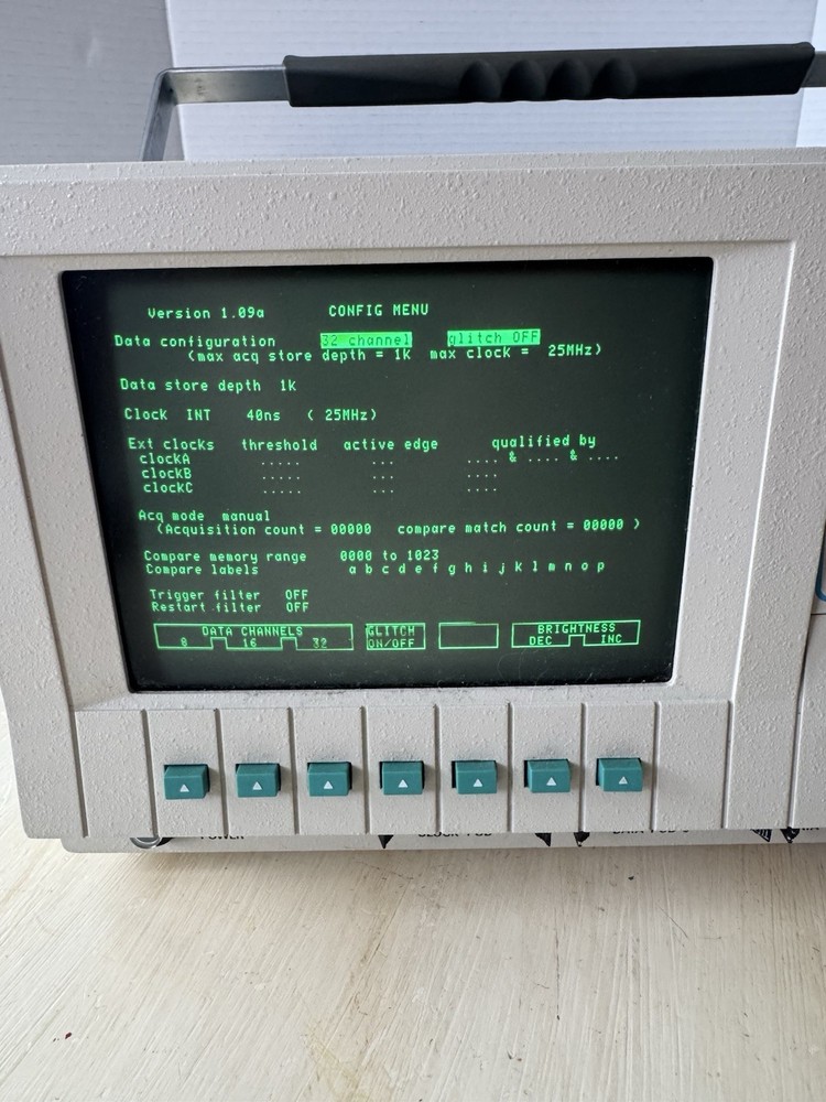 Gould K-50 Logic Analyzer Model 8711FB035 General Purpose Powers On (Untested)