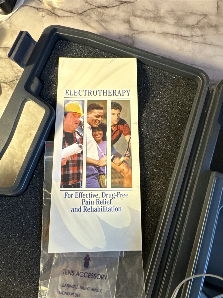 Analgesic Comfor Tens + Transcutaneous Electrical Nerve Stimulator & Electrodes