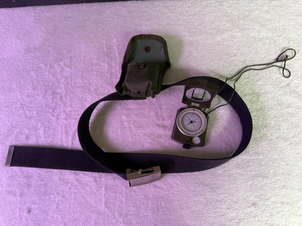 Compass: Accurate Durable Lightweight Orienteering Compass with Strap and Car...