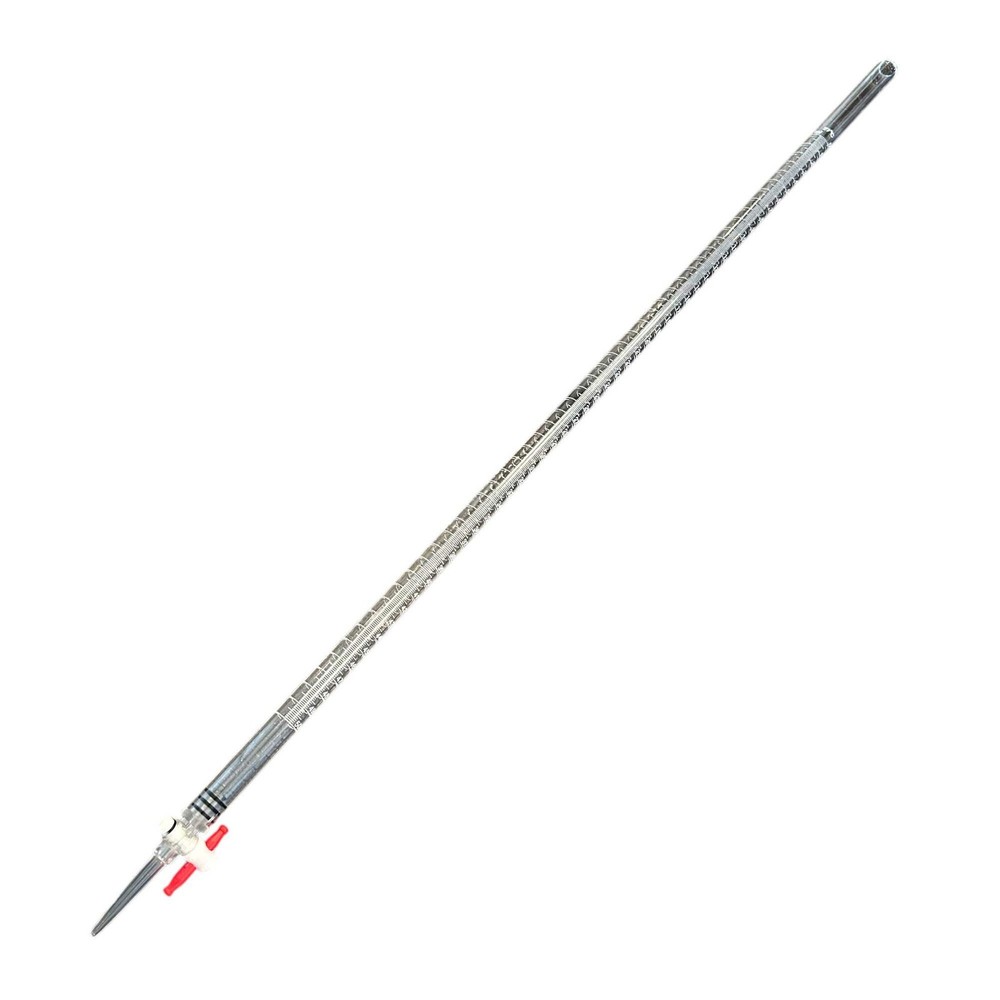 Burette, Acrylic, Interchangeable Stopcock, 50ml