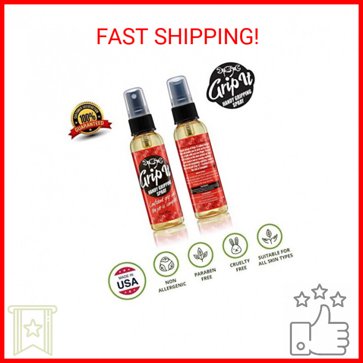 SPIN IT GRIPPING SOLUTION - Better Hand Grip Spray for Pole Dancing, Aerial Silk
