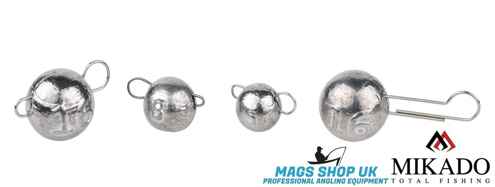 MIKADO ''CHEBURASHKA'' SINKER WEIGHTS FOR OFFSET HOOKS, 5 PCS, PREDATOR