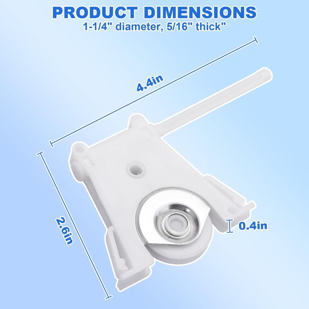 1997310 Lower Screen Roller Assembly 2 Pcs Fits for Andersen Screen Door Roll...