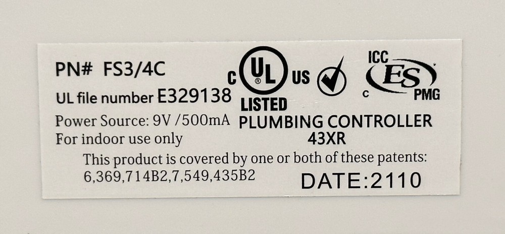 NEW FloodStop™ Onsite Pro 3/4" DIY Automatic Valve for Water Heater FS 3/4-C