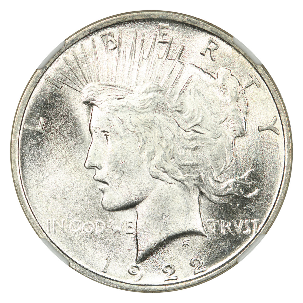 1922 $1 NGC MS66 - Peace Dollar