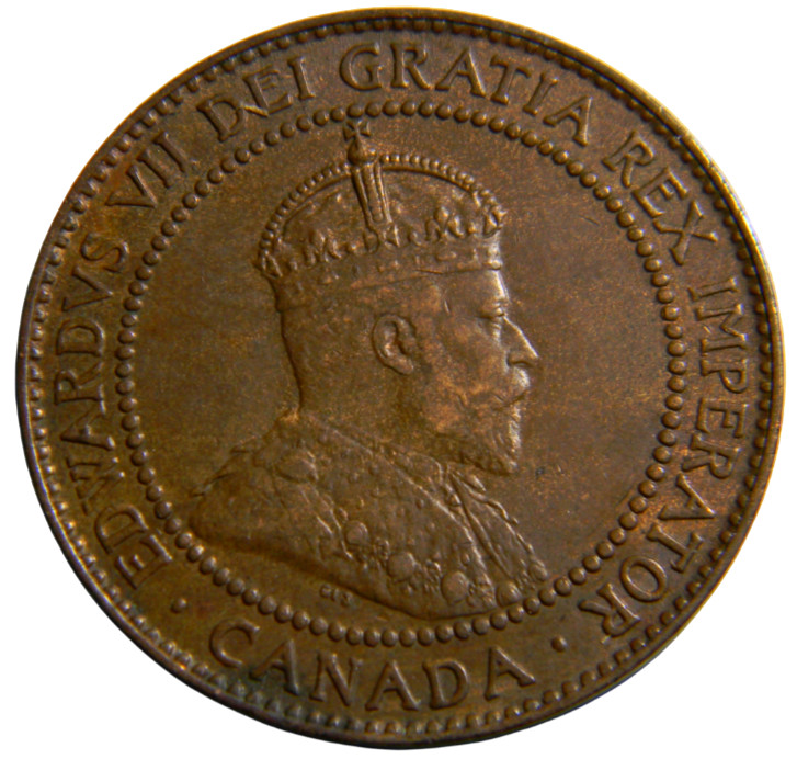 Canada 1909 One Cent  (0811)