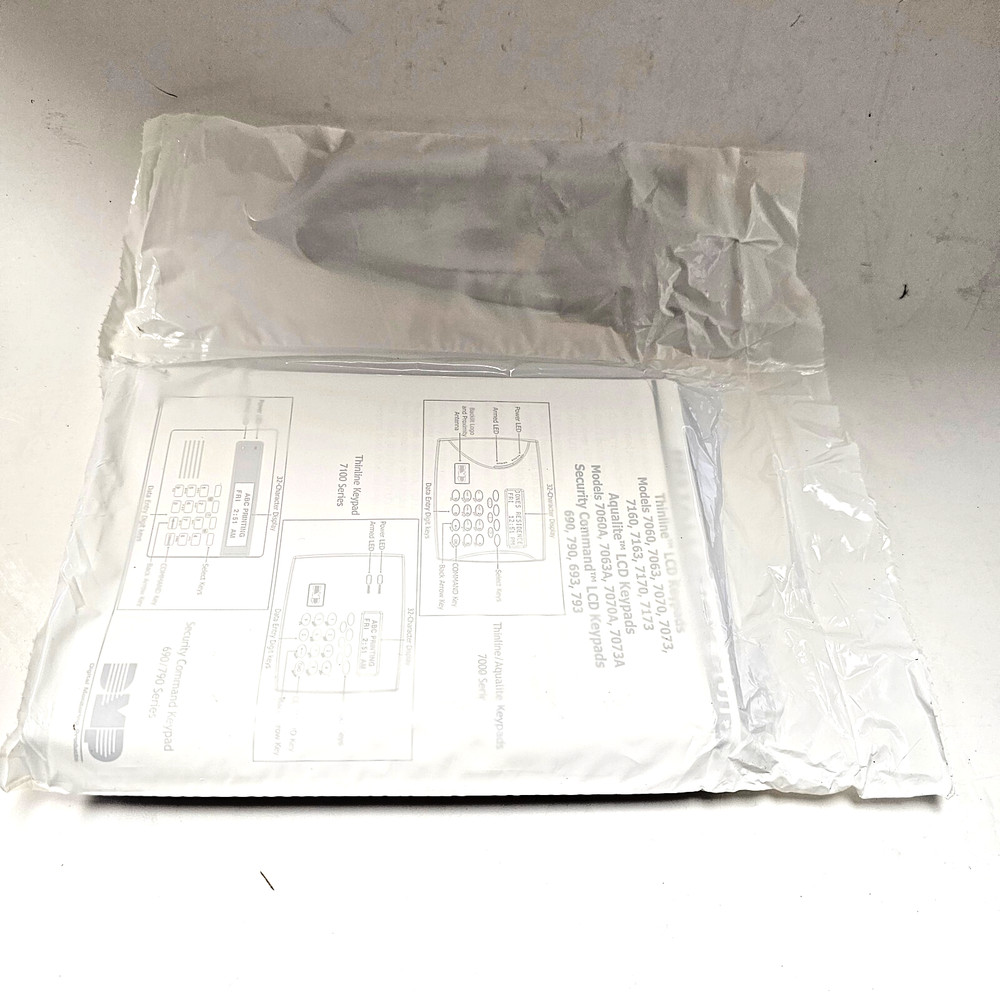 DMP 7070N-B Thinline LCD Keypad Black NEW