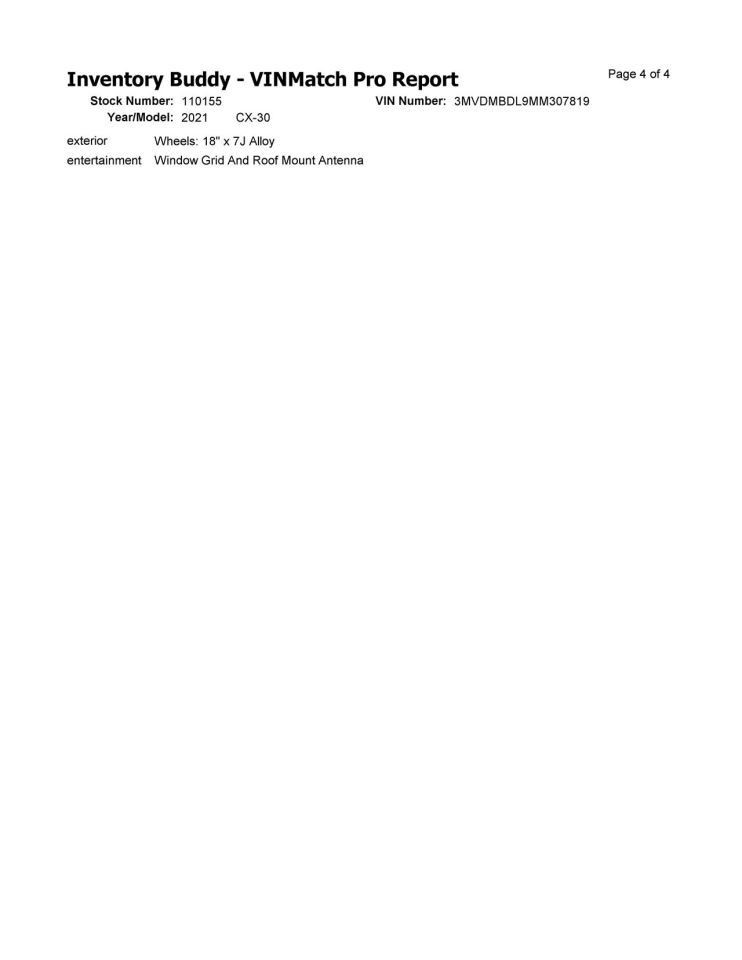 Camera/Projector Front View Camera Windshield Mounted Fits 19-23 MAZDA 3