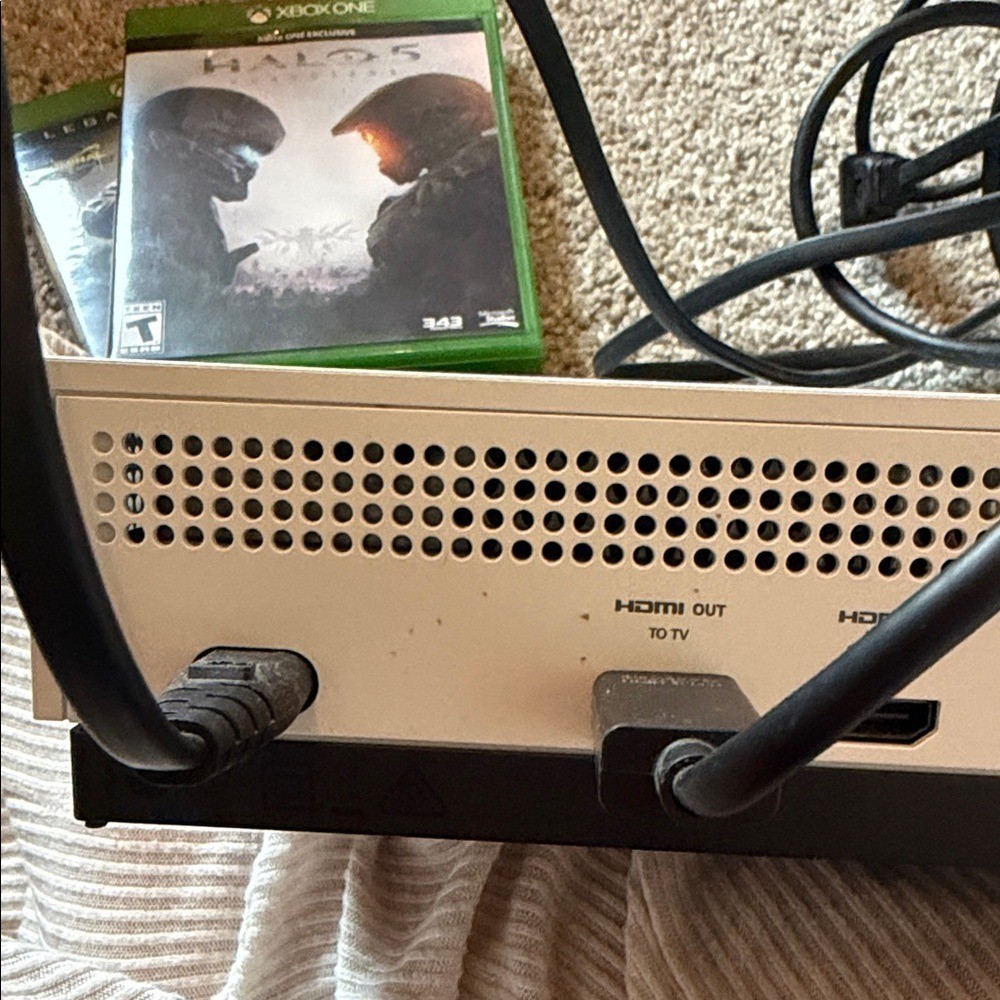 Xbox White Console with Game Bundle