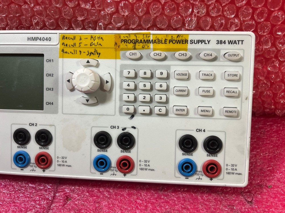 Rohde & Schwarz HMP4040 Power Supply ''Panel only''