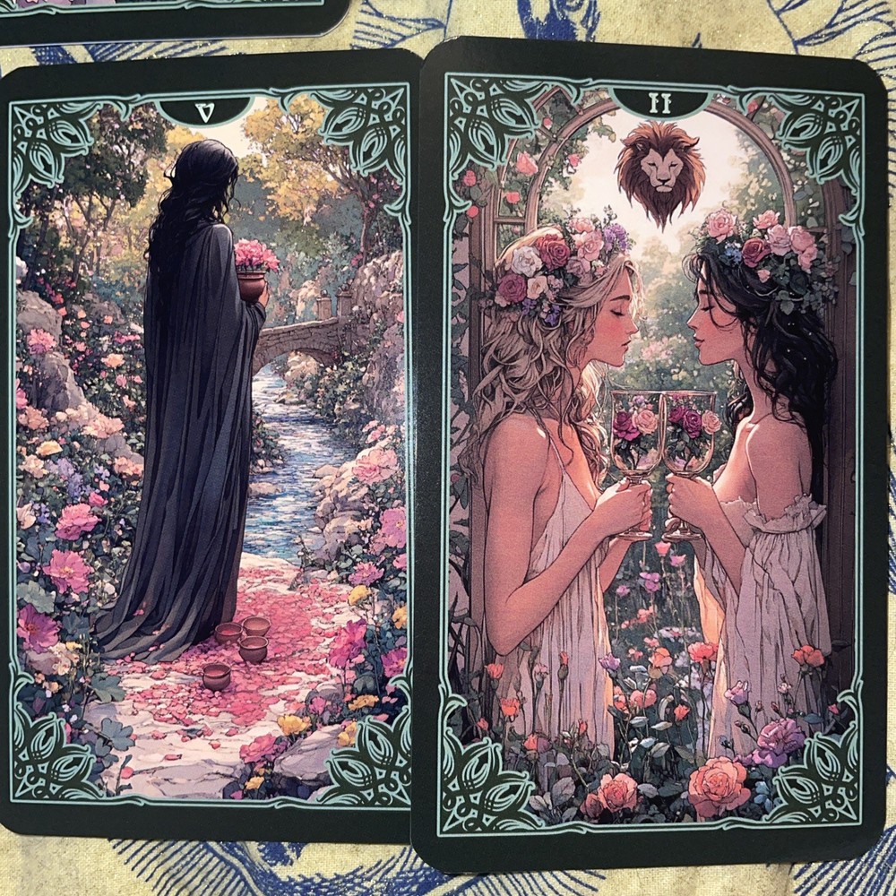Blooming tarot deck used excellent condition