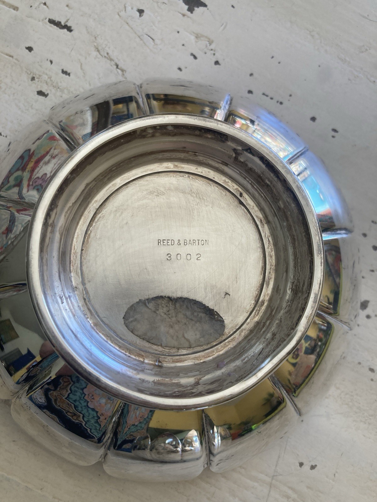 Reed & Barton Lotus Flower Holder