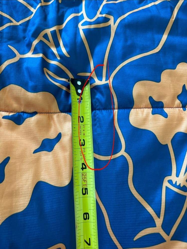 Poler pre-owned Reversible Napsack - All Seeing navy Small