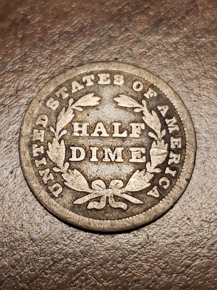1838 Seated Liberty Silver Half Dime