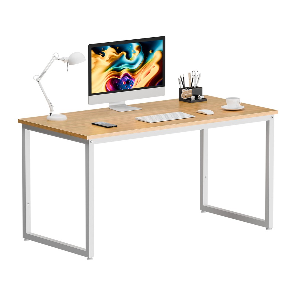 Home Office Desk 47'' Laptop PC Computer Table Writing Table Rectangle Natural