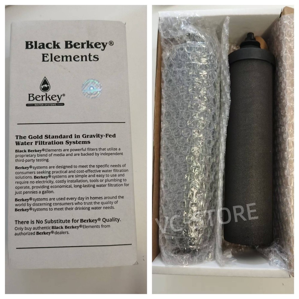 4X Water Filter BB9-2 Black Purification Elements Berkey Gravity Filter System