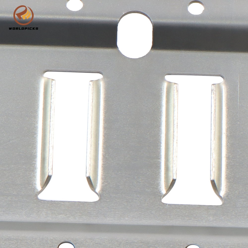 5' E Track Tie Down Rail 6 Pieces, Silver Galvanized, Universal Cargo Rail