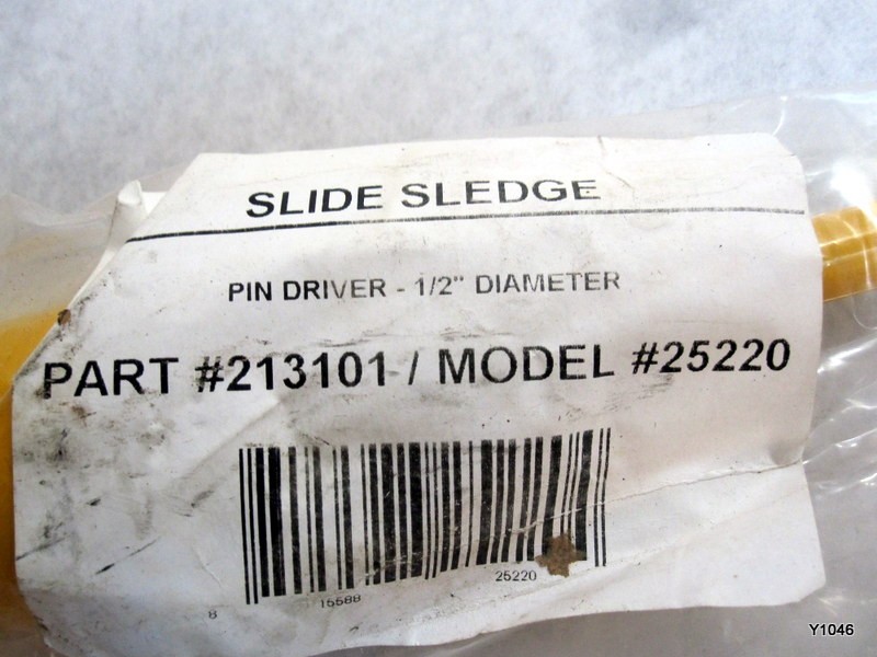 SLIDE SLEDGE 213101 Pin Driver - 1/2"