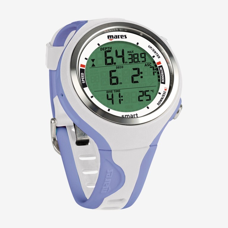OPEN BOX Mares Smart Wrist Scuba Dive Computers-White / Lilac