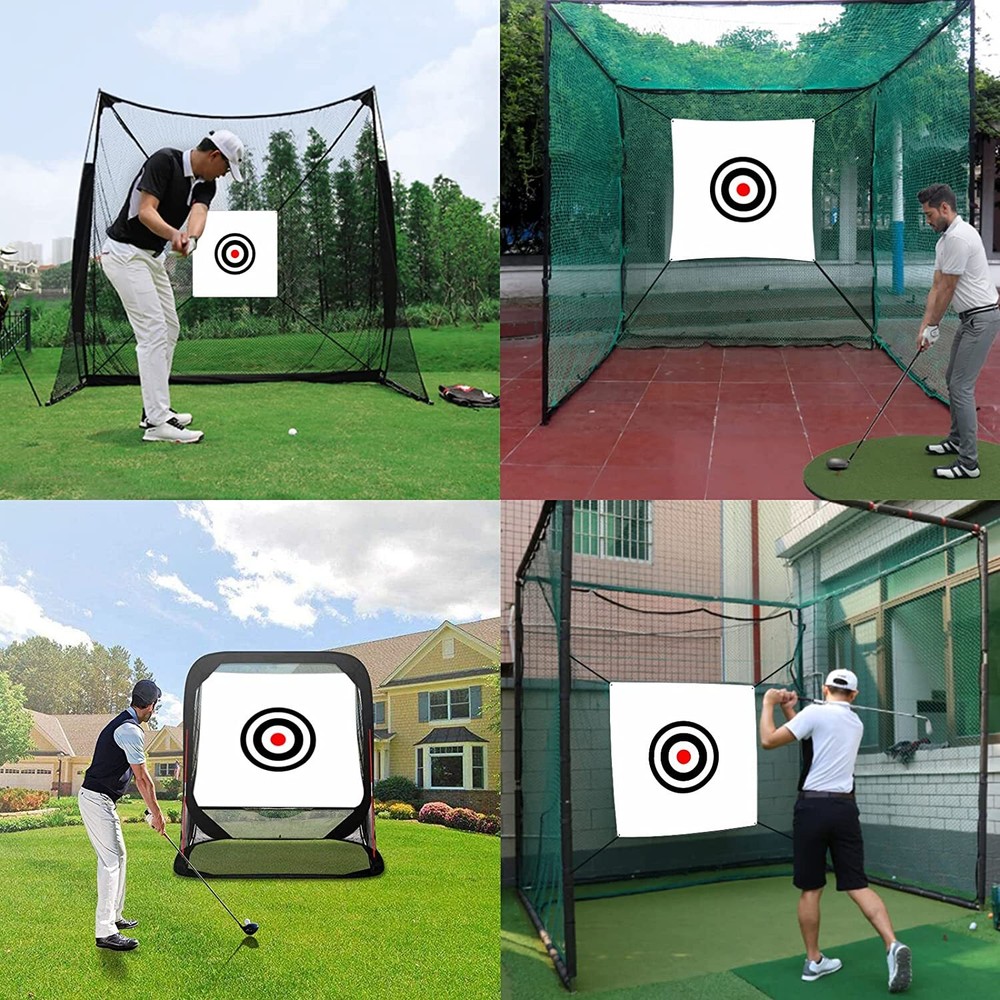 Golf Target Cloth 58”x 59” Hitting Net Replacement Hanging Circle Backstop Aids
