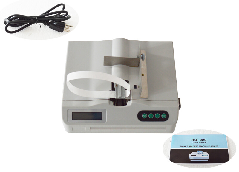 110V Bill Pack Tool Automatic Cross Baling Machine Banknote Strapping Binding